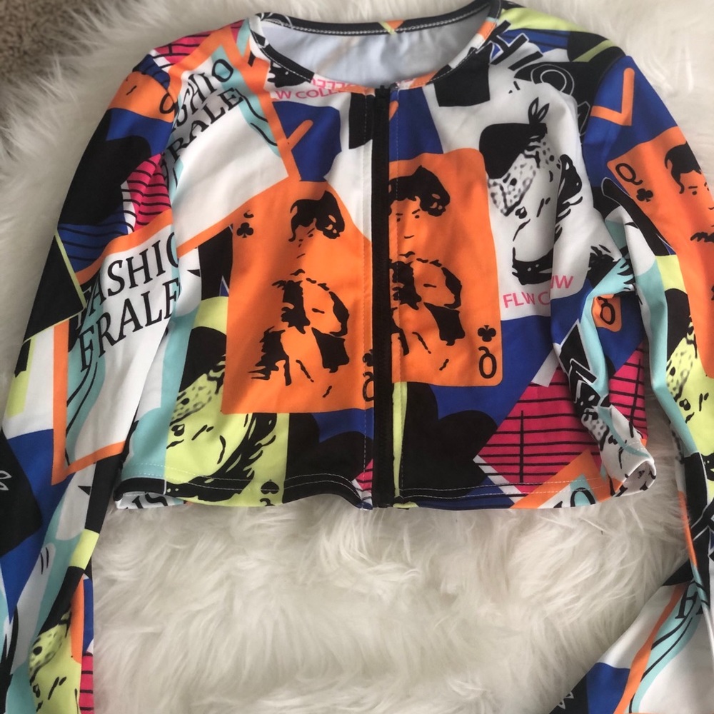 Unique crop top